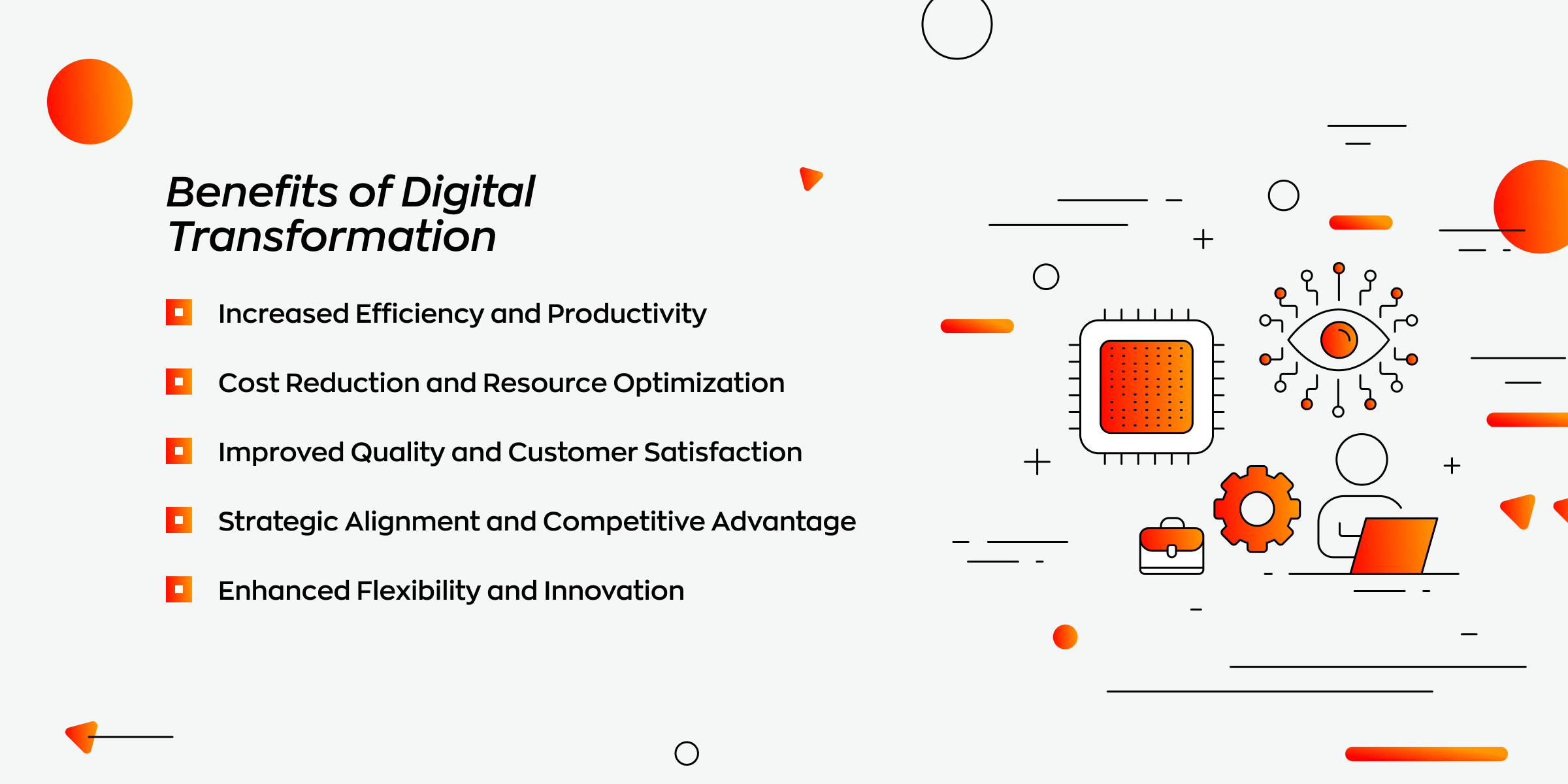 General Benefits of Digital Transformation 